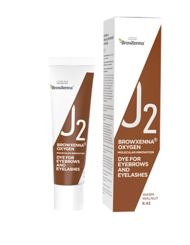 OXYGEN J2 DYE FOR EYEBROWS AND EYELASHES 15ml/5ml