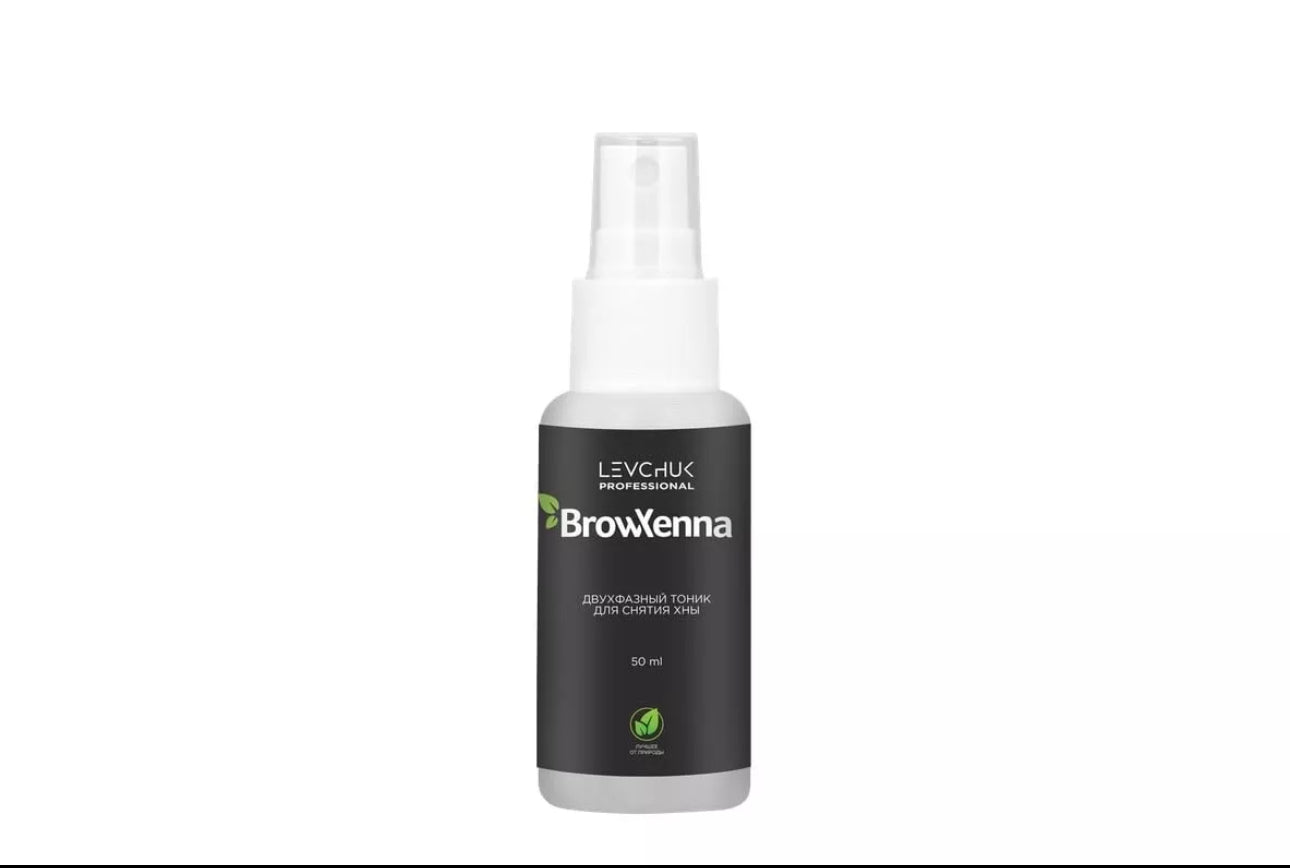 Two-phase tonic for henna washing off, BrowXenna®