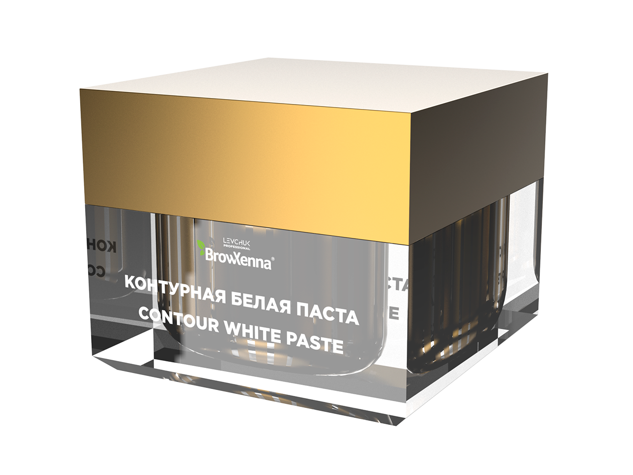 Contour white paste for eyebrows, BrowXenna®