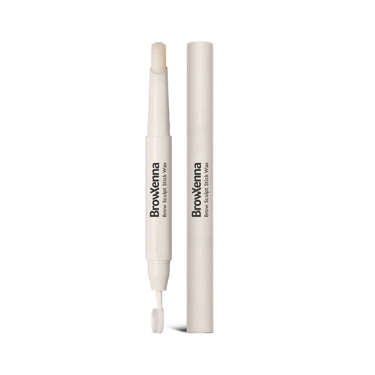 BrowXenna Brow Sculpt Stick Wax for brow Styling and Care with Brush