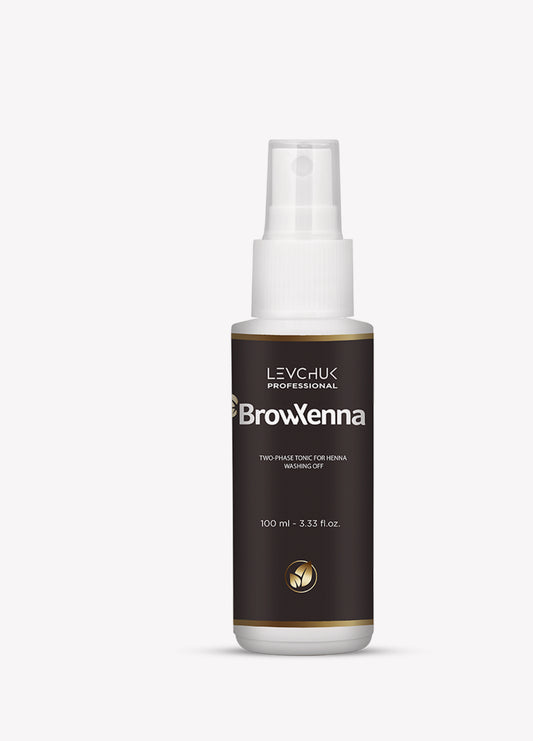 Two-phase tonic for henna washing off, BrowXenna®