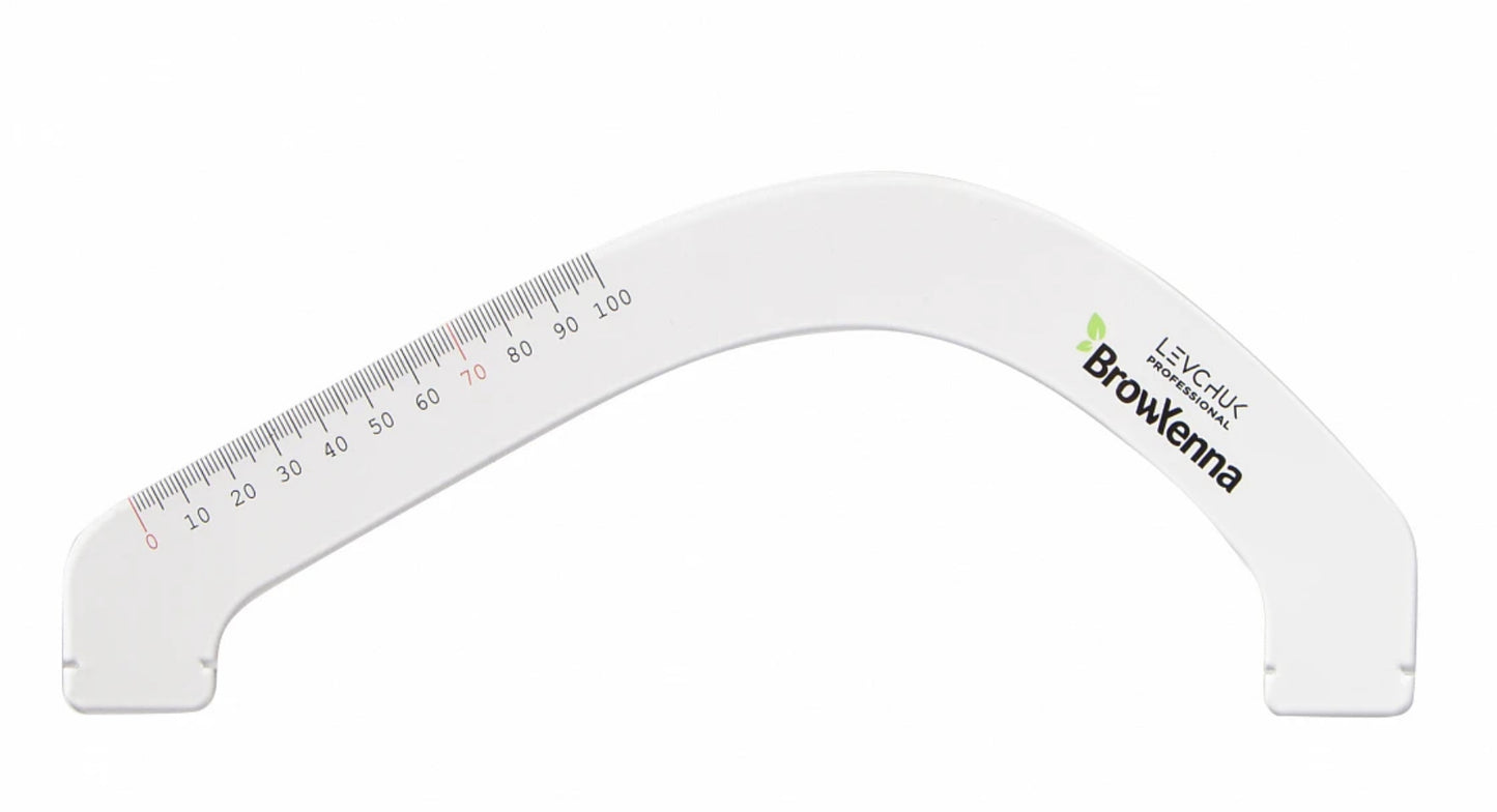Ruler with a stretched thread, BrowXenna®