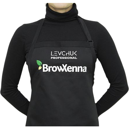 BrowXenna Apron®  Black - Brow Henna UK 